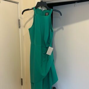 NEVER WORN stunning bright emerald green dress